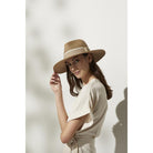 Hicks & Brown Hemley Wide Brimmed Summer Fedora - Natural - William Powell