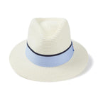 Hicks & Brown Orford Summer Fedora - Cornflower Blue - William Powell