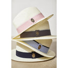 Hicks & Brown Orford Summer Fedora - Cornflower Blue - William Powell
