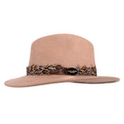 Hicks & Brown Suffolk Pheasant Wrap Fedora Hat - Camel - William Powell