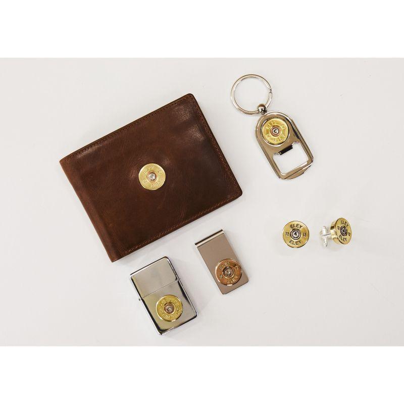 Hicks & Hides 12 Bore Cufflinks - Brass - William Powell