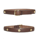 Hicks & Hides Broadway Field Mens Belt - Multi Cartridge - Brown - William Powell