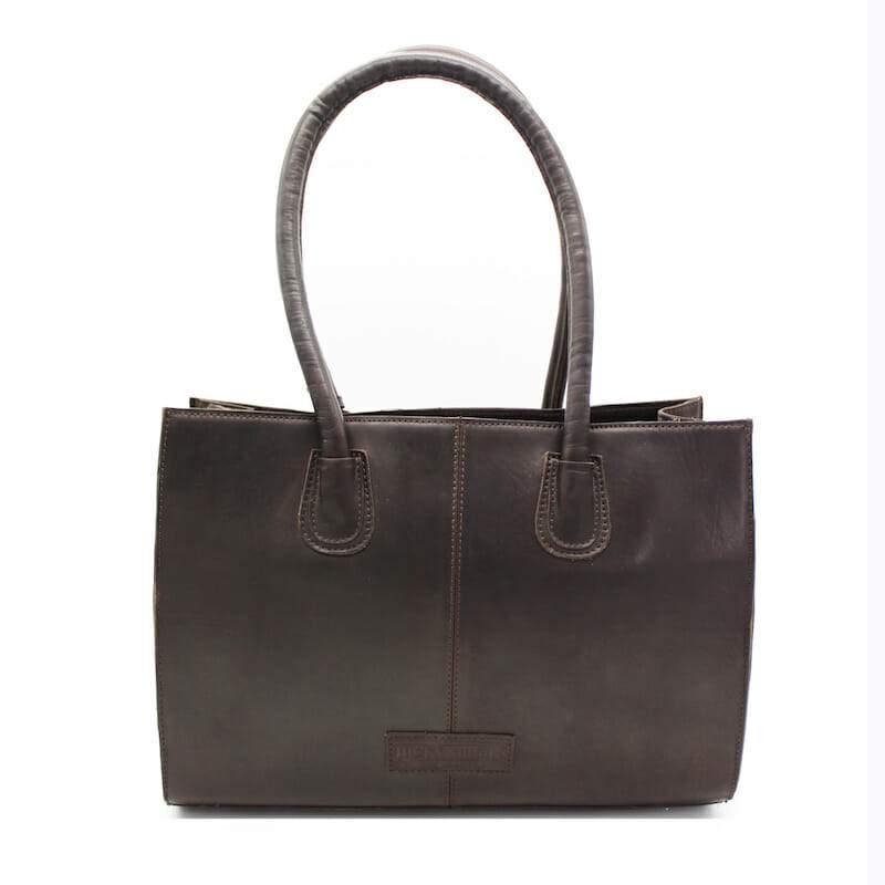 Hicks & Hides Chedworth Cartridge Ladies Handbag - Brown - William Powell