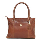 Hicks & Hides Hidcote Cartridge Ladies Handbag - Cognac - William Powell