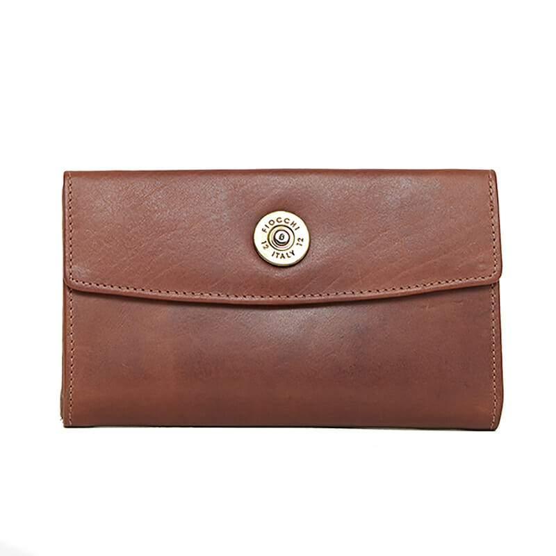 Hicks & Hides Hidcote Cartridge Ladies Purse  - Cognac - William Powell