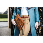 Hicks & Hides Leopard Ladies Clutch Bag - William Powell