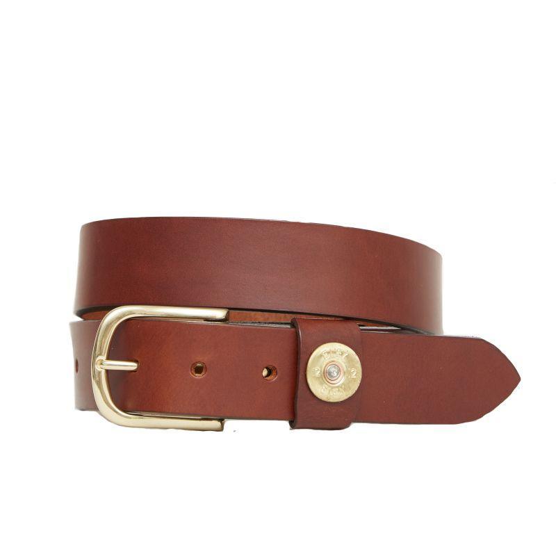 Hicks & Hides Moreton Keeper Ladies Belt - Cognac - William Powell