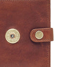 Hicks & Hides Shotgun Licence Wallet (11.5cm x 11.5cm) - Cognac - William Powell