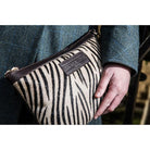 Hicks & Hides Zebra Ladies Clutch Bag - William Powell