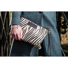 Hicks & Hides Zebra Ladies Clutch Bag - William Powell