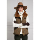 Holland Cooper Aviator Ladies Gilet - Hailes Green - William Powell