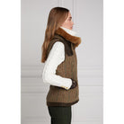 Holland Cooper Aviator Ladies Gilet - Hailes Green - William Powell