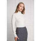 Holland Cooper Chelsea Ladies Skirt - Mid Blue Check - William Powell