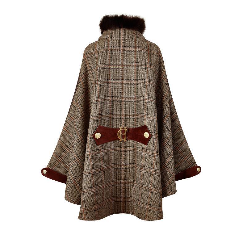 Holland Cooper Chiltern Ladies Cape - Bourbon - William Powell