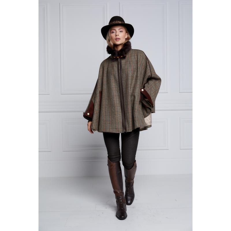 Holland Cooper Chiltern Ladies Cape - Bourbon - William Powell