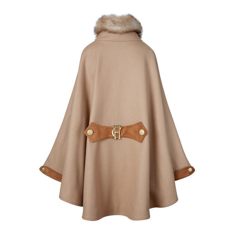 Holland Cooper Chiltern Ladies Cape - Camel - William Powell