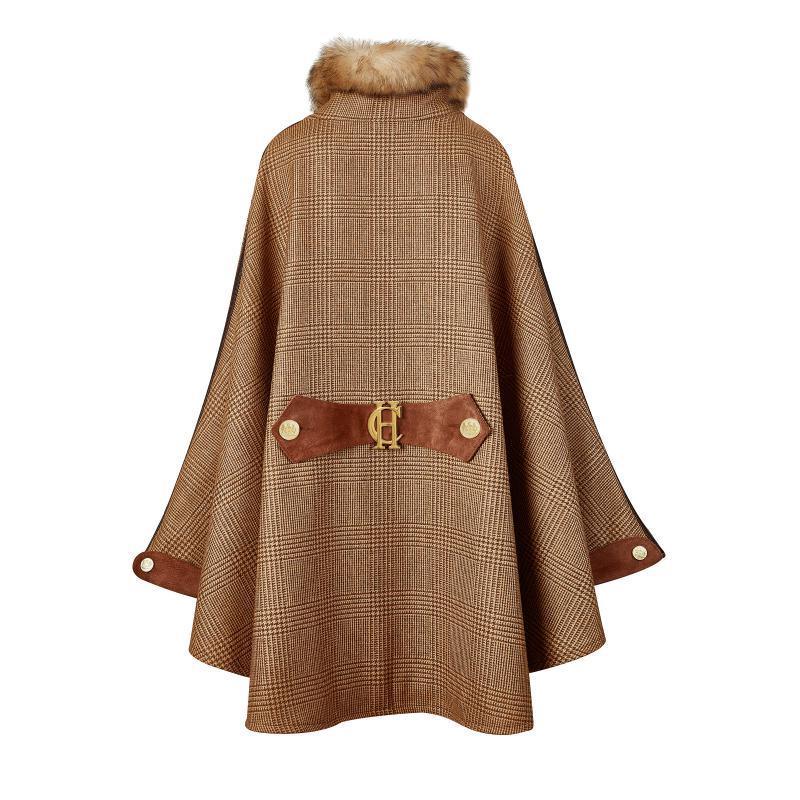 Holland Cooper Chiltern Ladies Cape - Tawny - William Powell