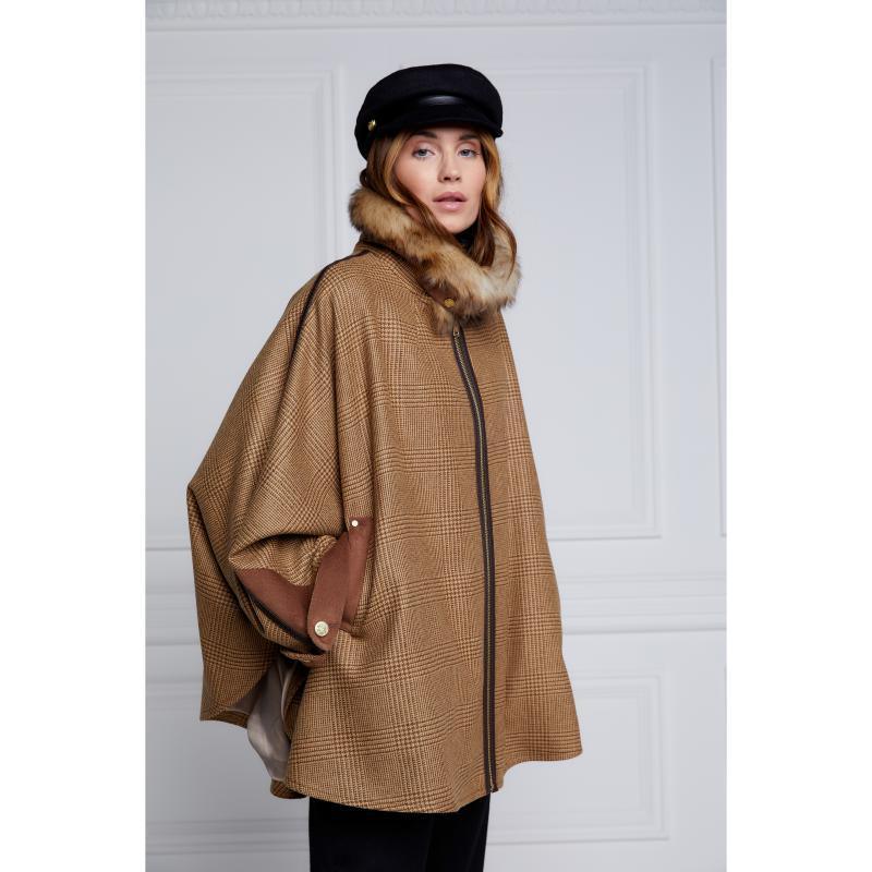 Holland Cooper Chiltern Ladies Cape - Tawny - William Powell