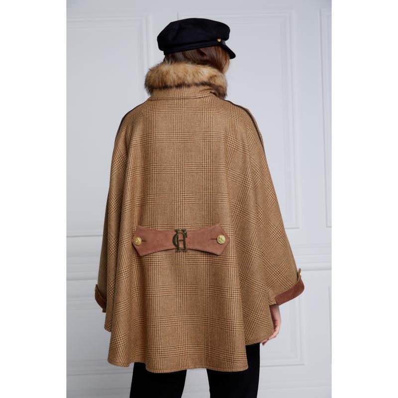 Holland Cooper Chiltern Ladies Cape - Tawny - William Powell