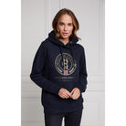 Holland Cooper Classic Ladies Hoodie - Ink Navy - William Powell