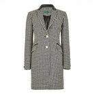 Holland Cooper Kempton Ladies Tweed Coat - Houndstooth - William Powell