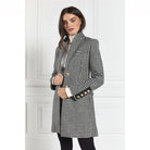 Holland Cooper Kempton Ladies Tweed Coat - Houndstooth - William Powell