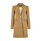 Holland Cooper Kempton Ladies Tweed Coat - Tawny - William Powell