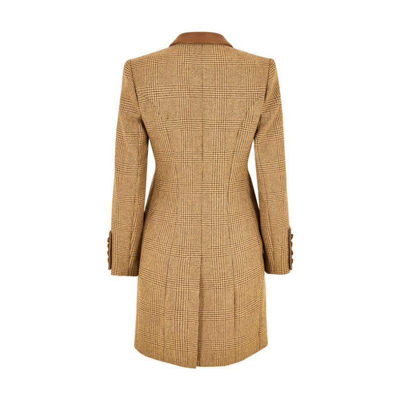 Holland Cooper Kempton Ladies Tweed Coat - Tawny - William Powell