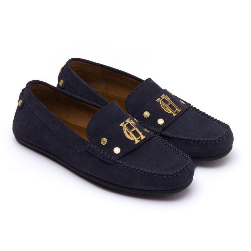 Holland Cooper Ladies Driving Loafer - Ink Navy - William Powell