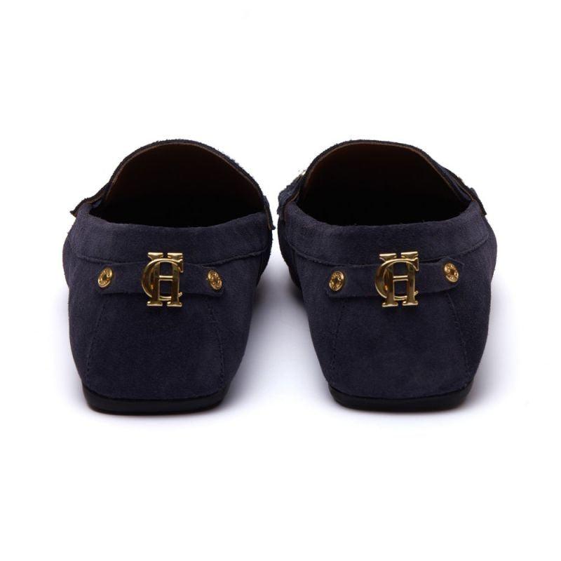 Holland Cooper Ladies Driving Loafer - Ink Navy - William Powell