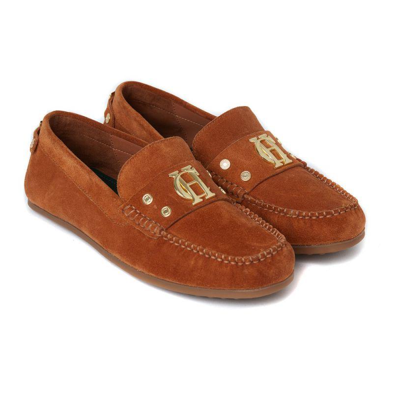 Holland Cooper Ladies Driving Loafer - Tan - William Powell