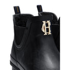 Holland Cooper Ladies Rubber Chelsea Boot - Black - William Powell