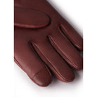 Holland Cooper Monogram Leather Ladies Gloves - Chocolate - William Powell