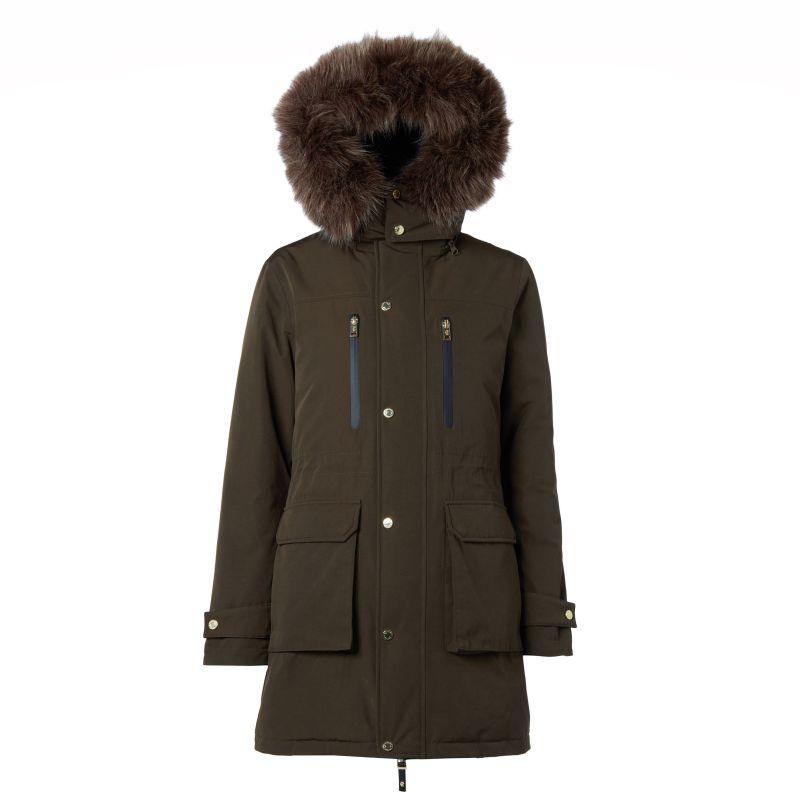 Holland Cooper Multi-Way Expedition Ladies 3 in 1 Padded Parka - Heritage Khaki - William Powell