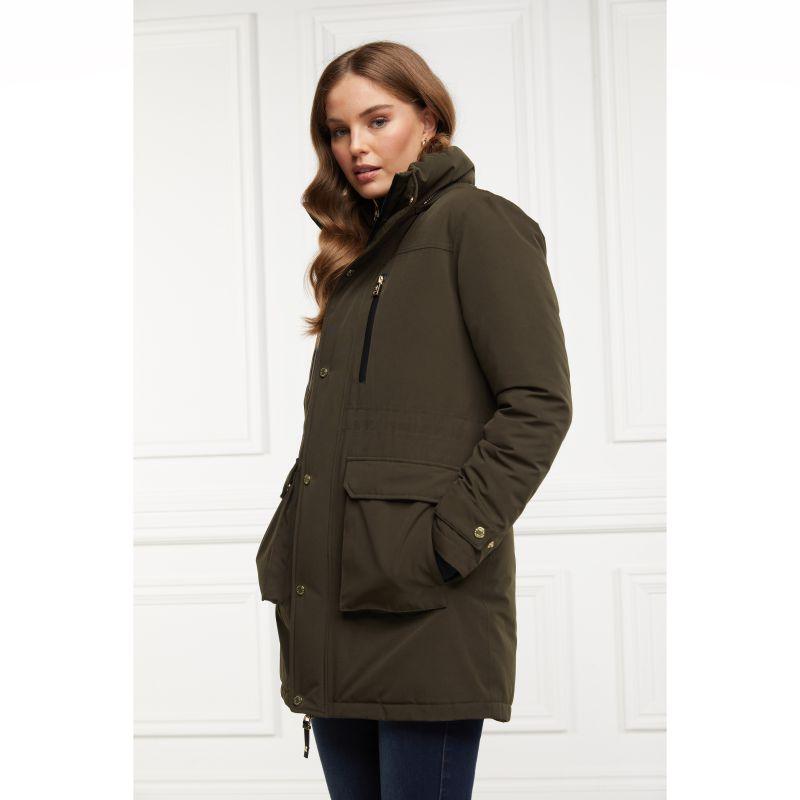 Holland Cooper Multi-Way Expedition Ladies 3 in 1 Padded Parka - Heritage Khaki - William Powell