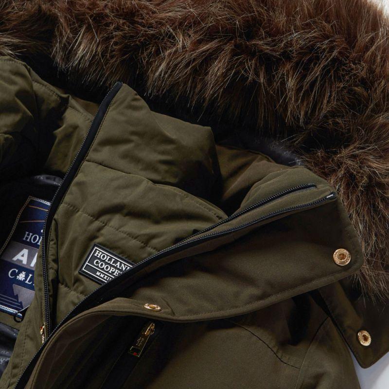 Holland Cooper Multi-Way Expedition Ladies 3 in 1 Padded Parka - Heritage Khaki - William Powell