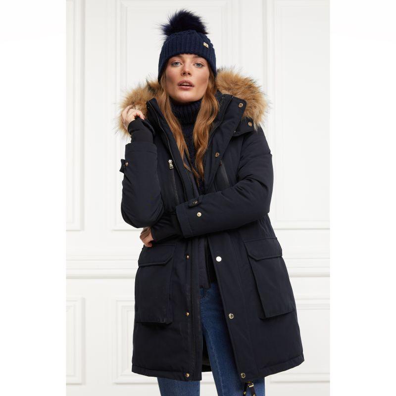 Holland Cooper Multi-Way Expedition Ladies 3 in 1 Padded Parka - Ink Navy - William Powell