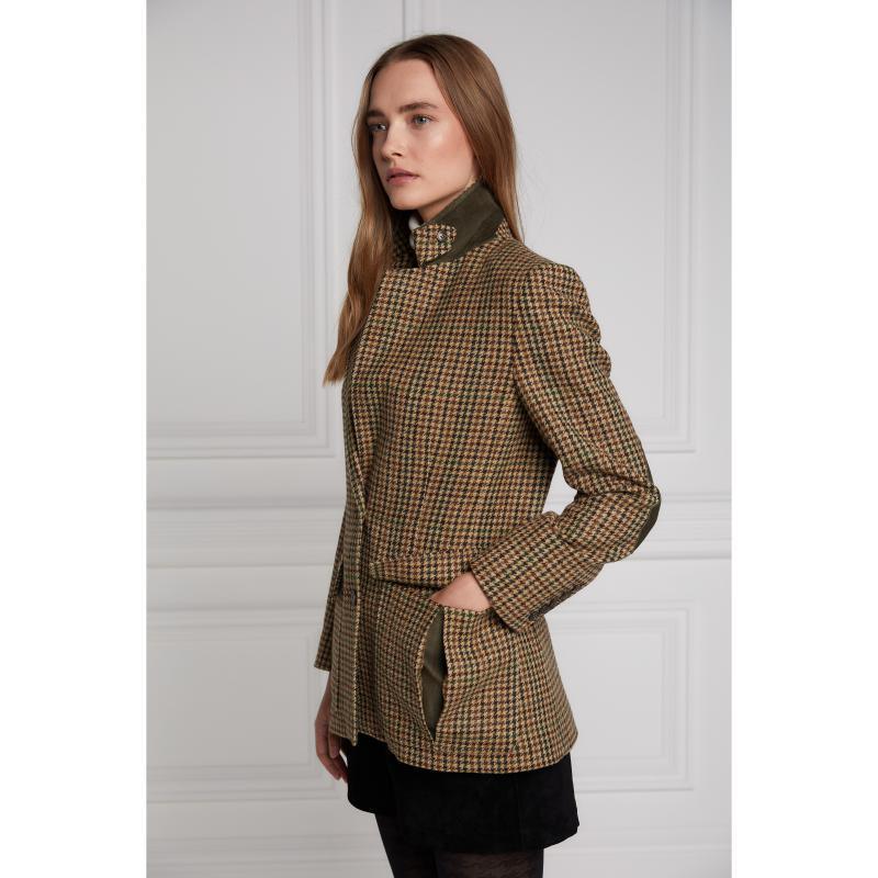 Holland Cooper Single Breasted Field Ladies Blazer - Hailes Green - William Powell