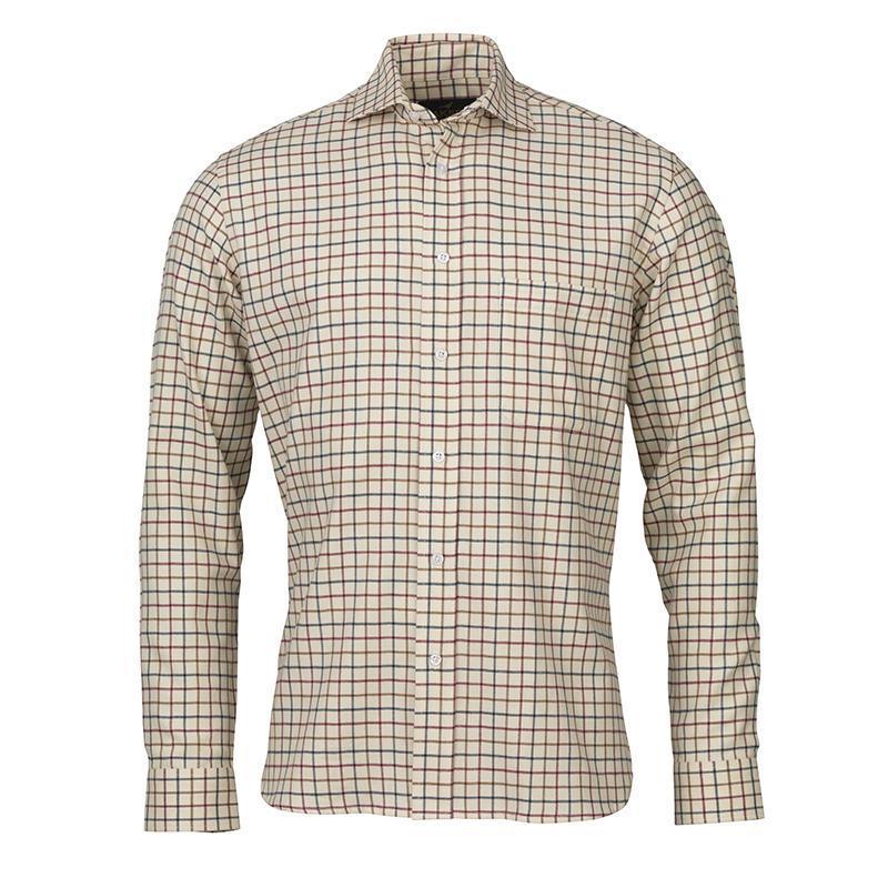 Laksen Albert Mens Check Shirt - Pine - William Powell