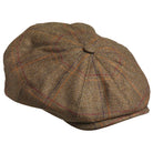 Laksen Bakerboy Mens Tweed Cap - Woolston Tweed - William Powell