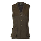 Laksen Belgravia Leith Mens Moleskin Shooting Vest - Loden - William Powell