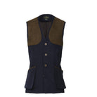 Laksen Belgravia Leith Mens Moleskin Shooting Vest - Navy - William Powell