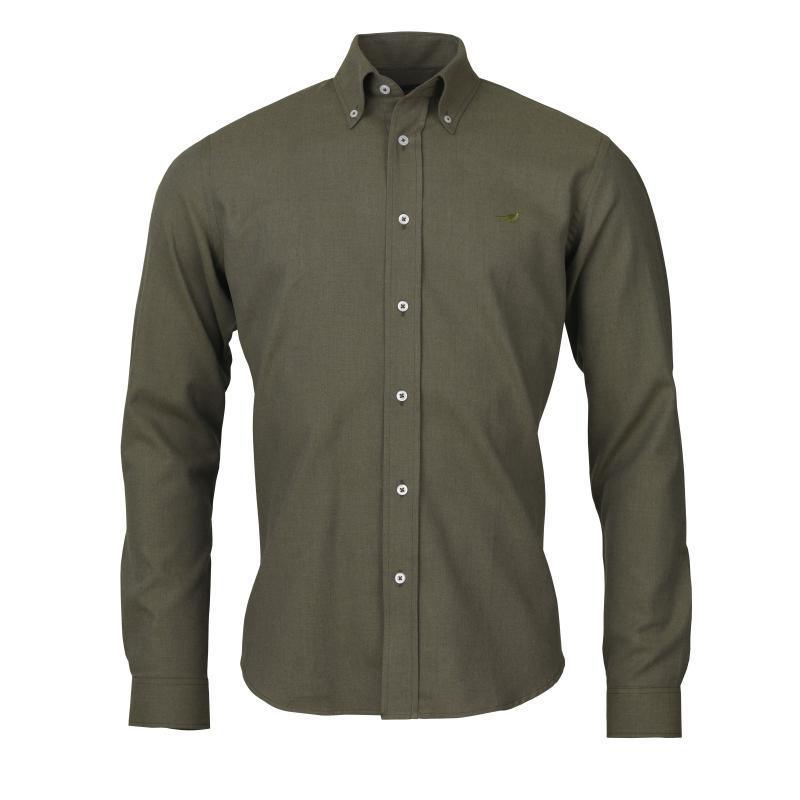 Laksen Bernard Mens Shooting Shirt - Pine - William Powell