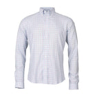 Laksen Blythe Mens Tattersall Shirt - Sky/Winy/Seagrass - William Powell