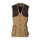 Laksen Cottonwoods Mens Shooting Vest - Camel - William Powell