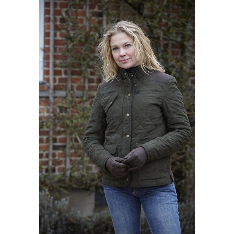 Laksen Dorchester Ladies Quilted Jacket - Green - William Powell