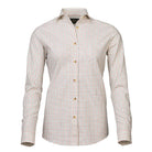 Laksen Eleanor Ladies Tattersall Shirt - Wine/Loden - William Powell