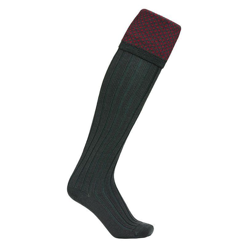 Laksen Empire Shooting Mens Socks - Pine - William Powell