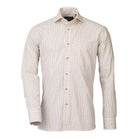 Laksen Eric Mens Tattersall Shirt - Wine/Loden - William Powell