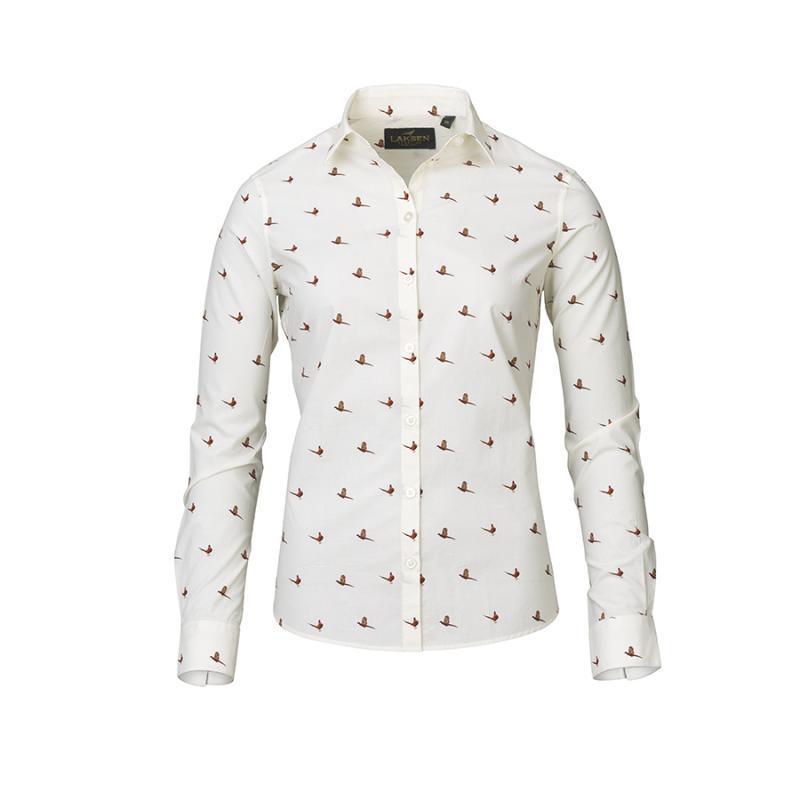 Laksen Flush Pheasant Ladies Shirt - Cream - William Powell